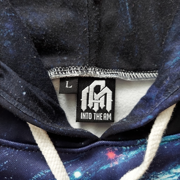 Into The AM Galaxy Hoodie Large Space All Over Print - Picture 9 of 12